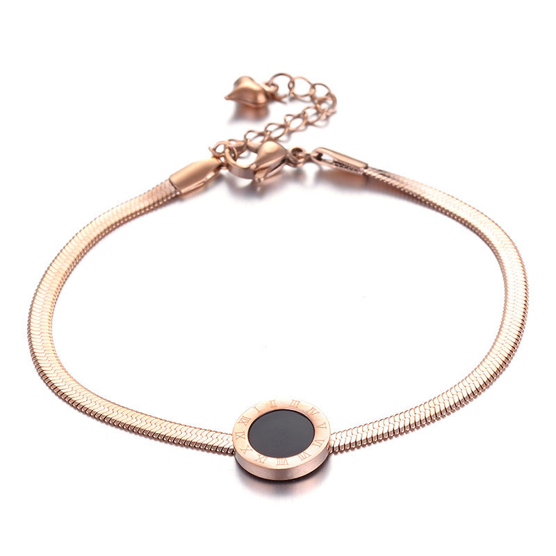 Titanium steel bracelet