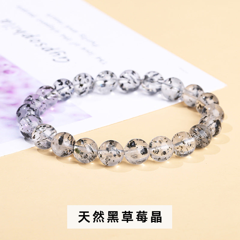 Pulsera de cristal de fresa y sangre de paloma