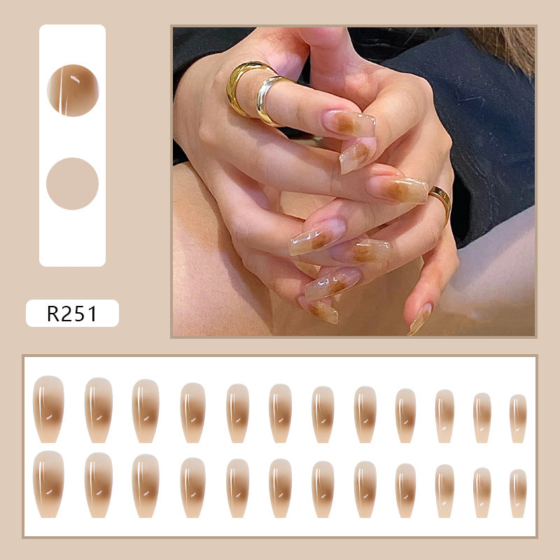 Pegatinas para uñas estilo ballet removibles