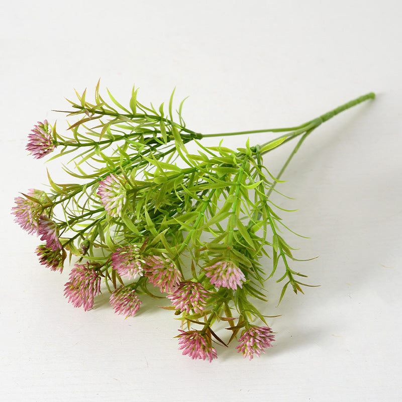 Simulation plant flower arrangement materials plastic flowers fake grass