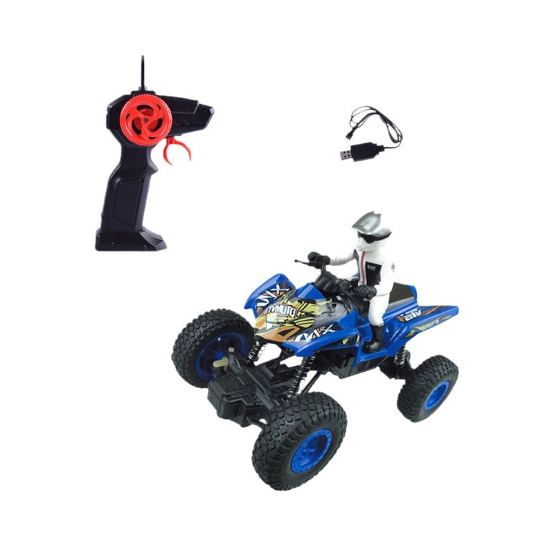 Coche y motocicleta con Control remoto recargable: deriva de alta velocidad, carreras eléctricas para niños y vehículos todoterreno de juguete