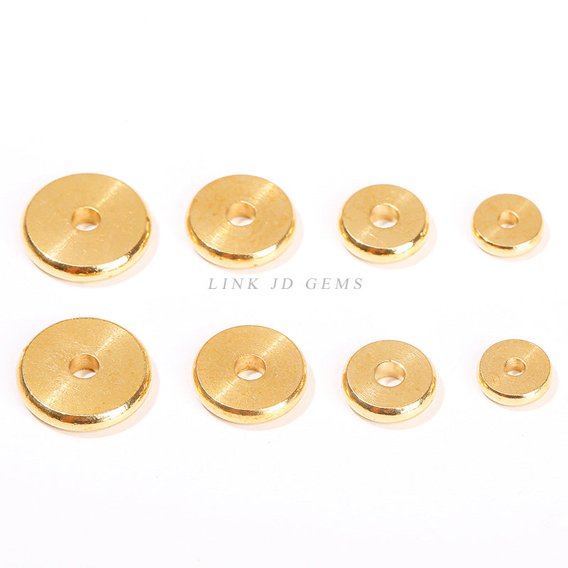 Tibetan pure brass spacer bead copper spacer loose bead