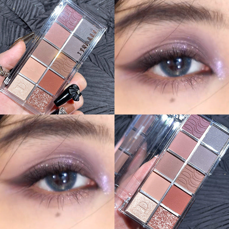 Paleta de sombras de ojos de 10 colores