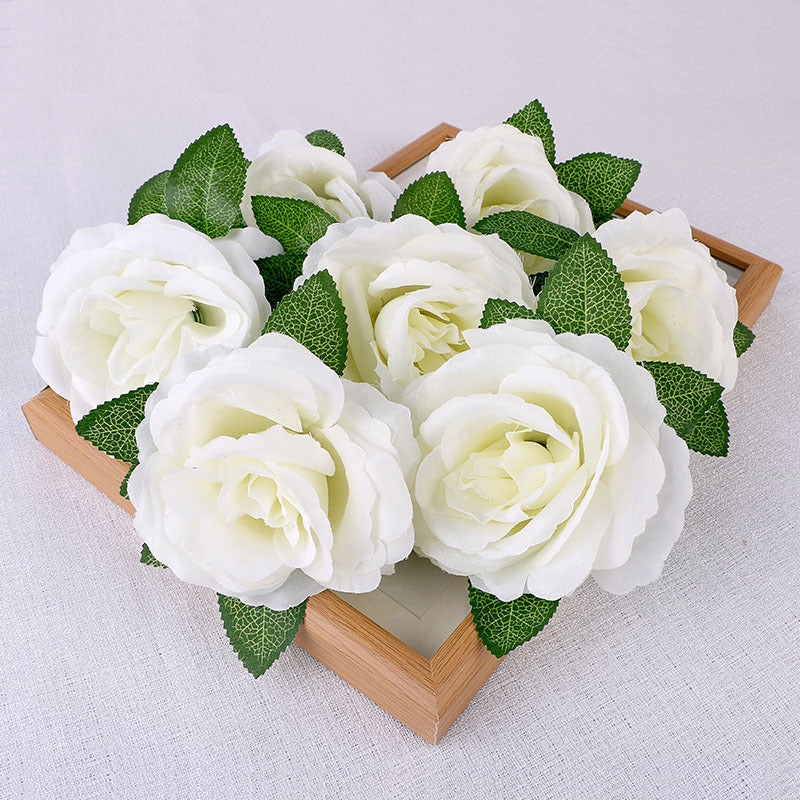 Wedding car front decoration full set of rose artificial flowers