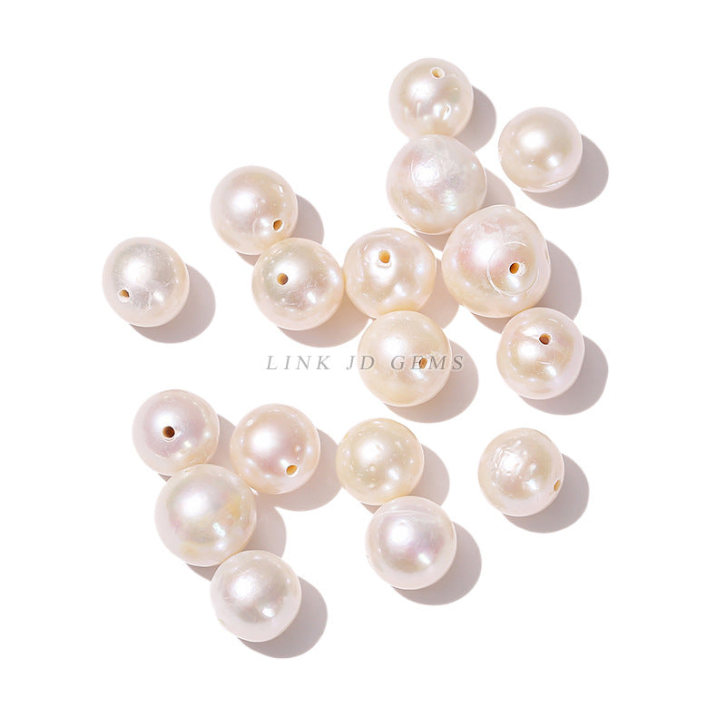 Colgante de perlas barrocas redondas de 11-14 mm