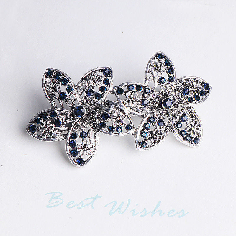 Korean headgear rhinestone large ponytail hairpin