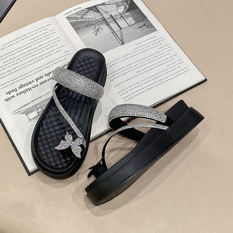 Water Brick Muffin Bottom Slippers