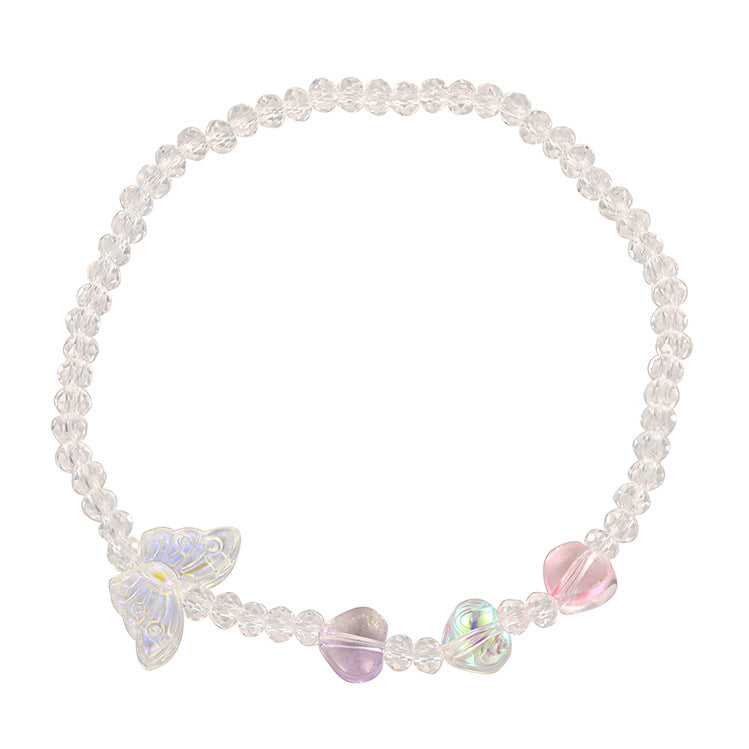 Colorful Butterfly Crystal Bracelet
