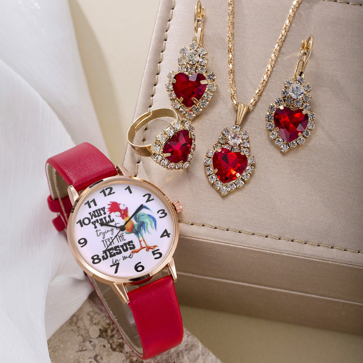Quartz wrist watch for women
