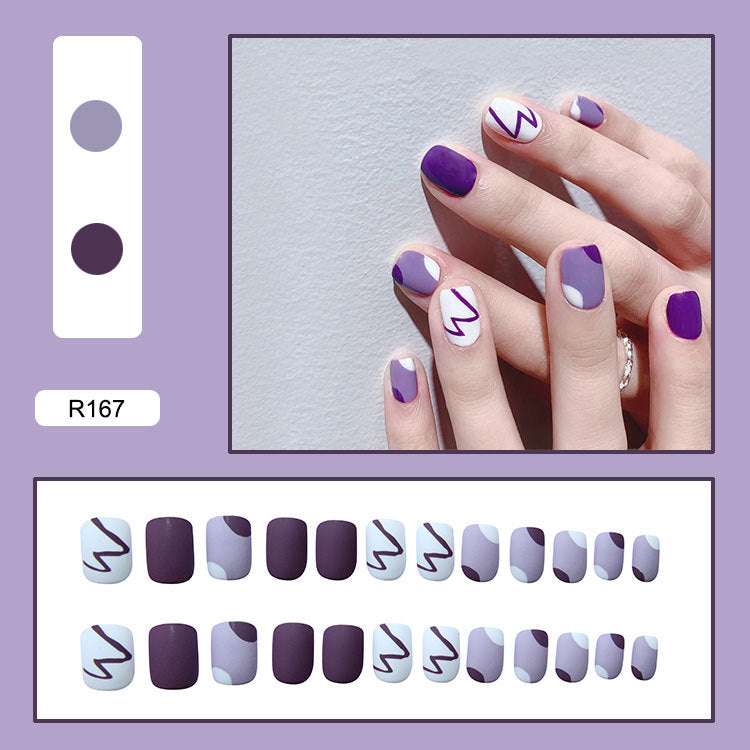 Removable Press-On Nail Art