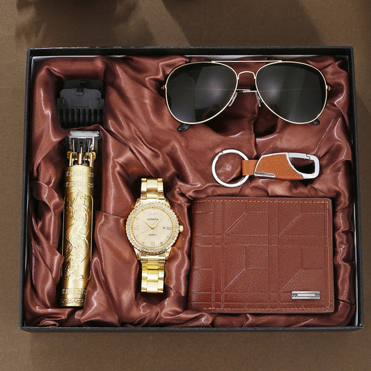 Watch personalized razor 5-piece gift box set