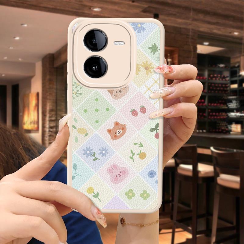 VIVO IQOO Z8X/Y78T/Y100i Dustproof Silicone Case Luxury Creative