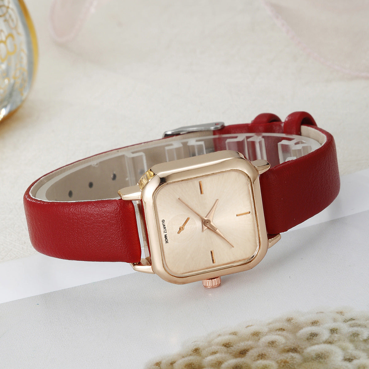Watch Alloy Rhinestone Jewelry Set