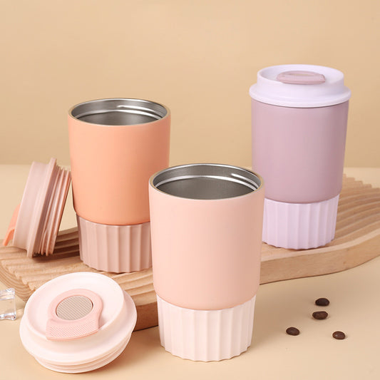 12oz double-layer stainless steel thermos cup