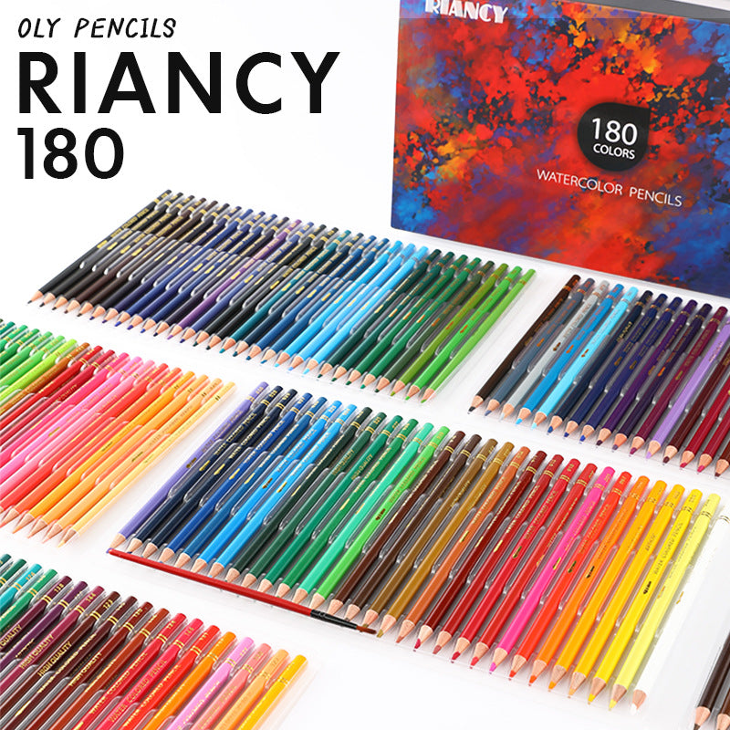 Water-soluble colored pencils 120/150/180/210 paper sleeve packaging