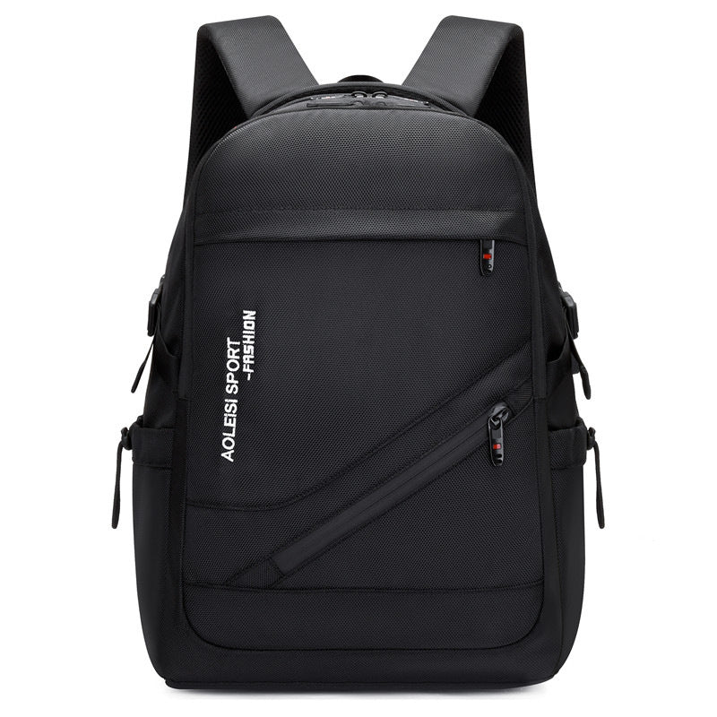 Waterproof texture schoolbag can be printed with logo.