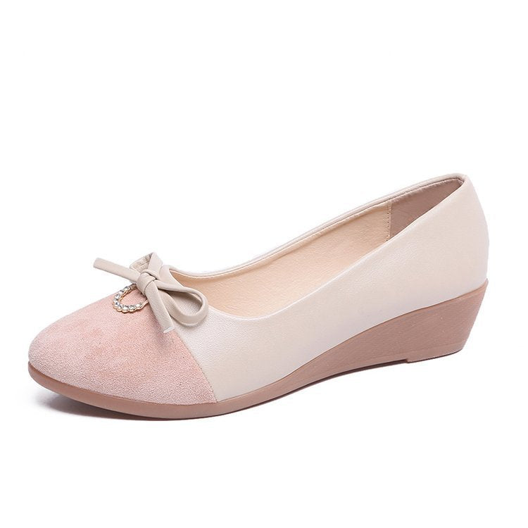 Wedge heel fashion casual women's shoes