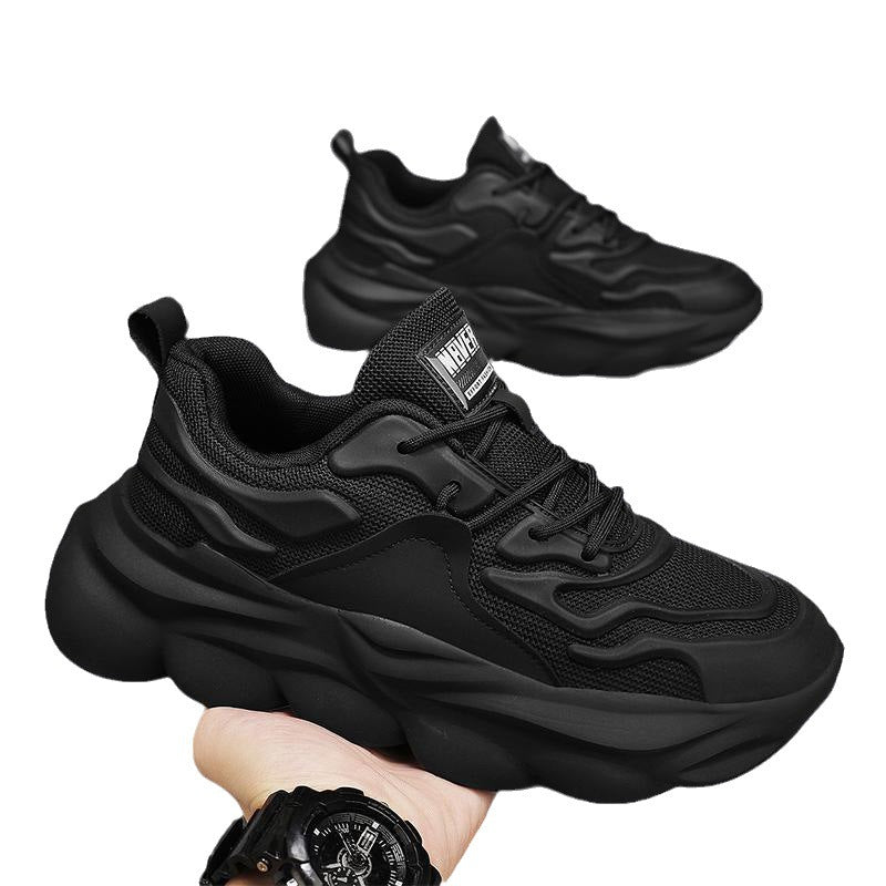 Zapatillas deportivas informales elevadas con suela gruesa