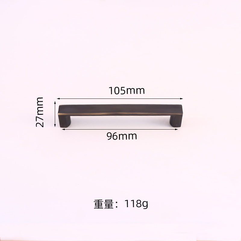 Simple wardrobe handle