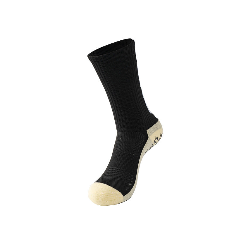 Student Mid-Calf Football Socks Gel-Point Anti-Slip
