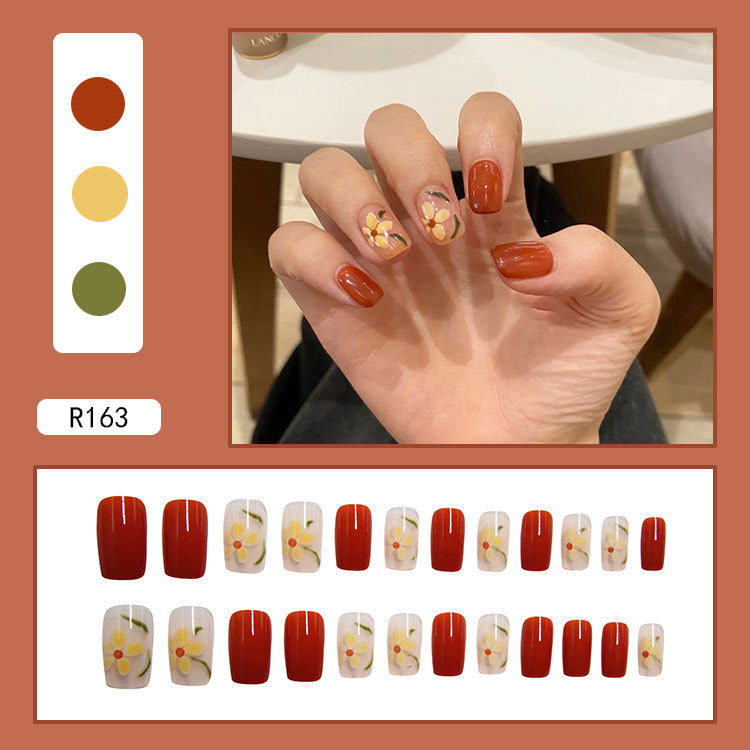Removable Press-On Nail Art