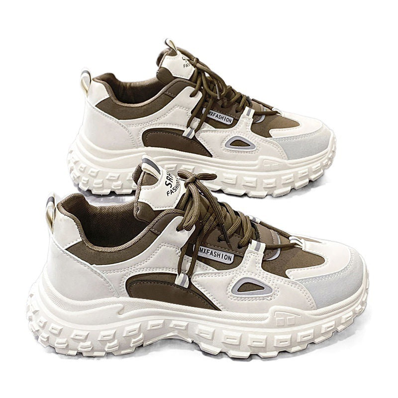 Trendy Hong Kong Style Breathable Casual Men's Sneakers