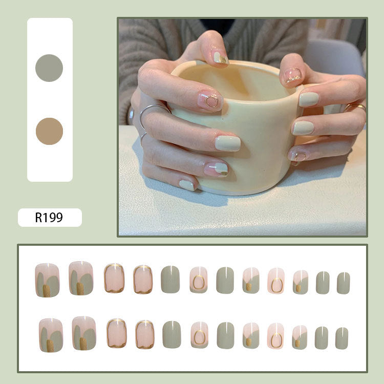 Removable Press-On Nail Art