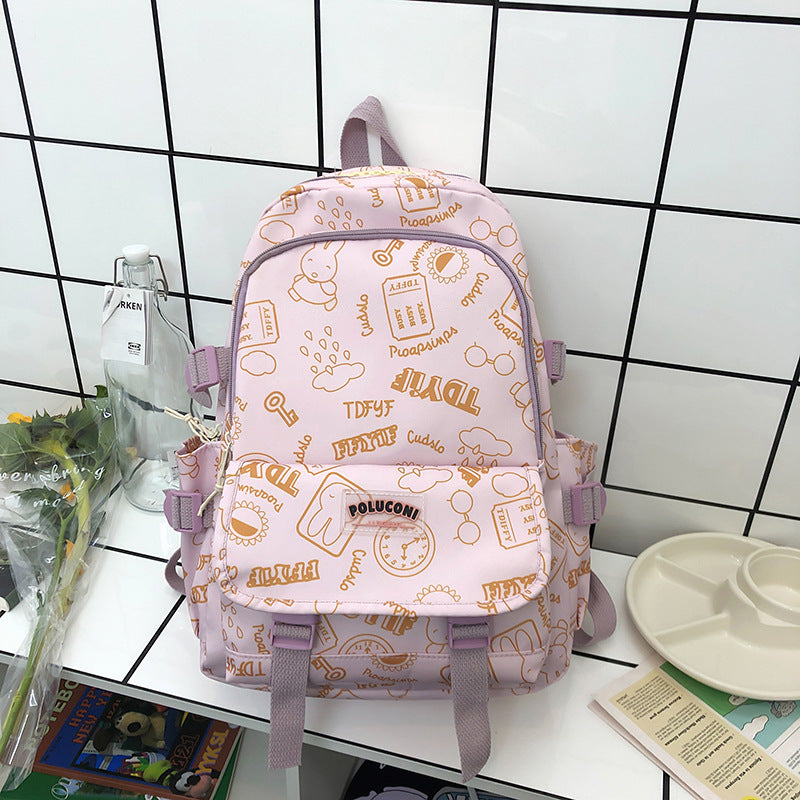 Student backpack travel bag