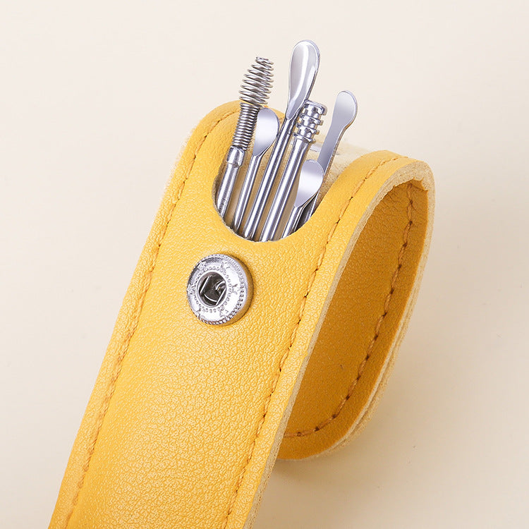 Juego de cucharas para orejas