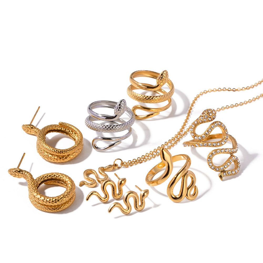 Snake Earrings