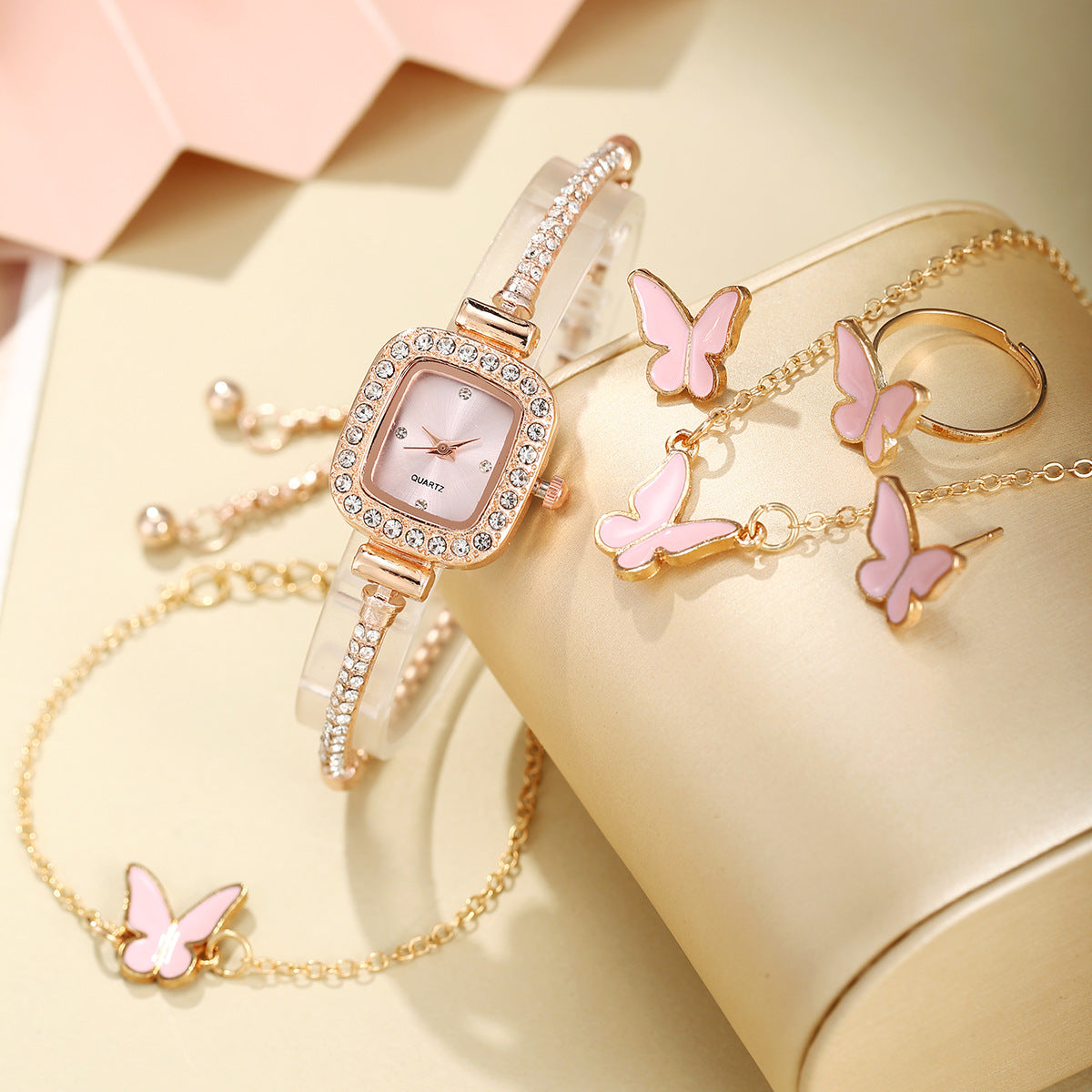 Personalized jewelry bracelet quartz watch