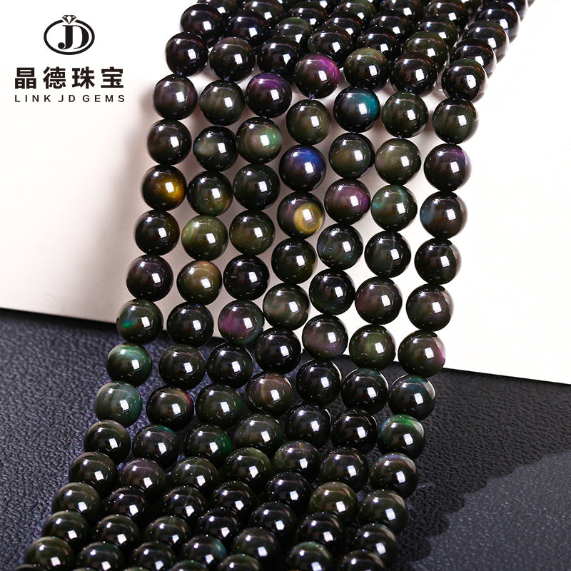 Obsidian loose beads
