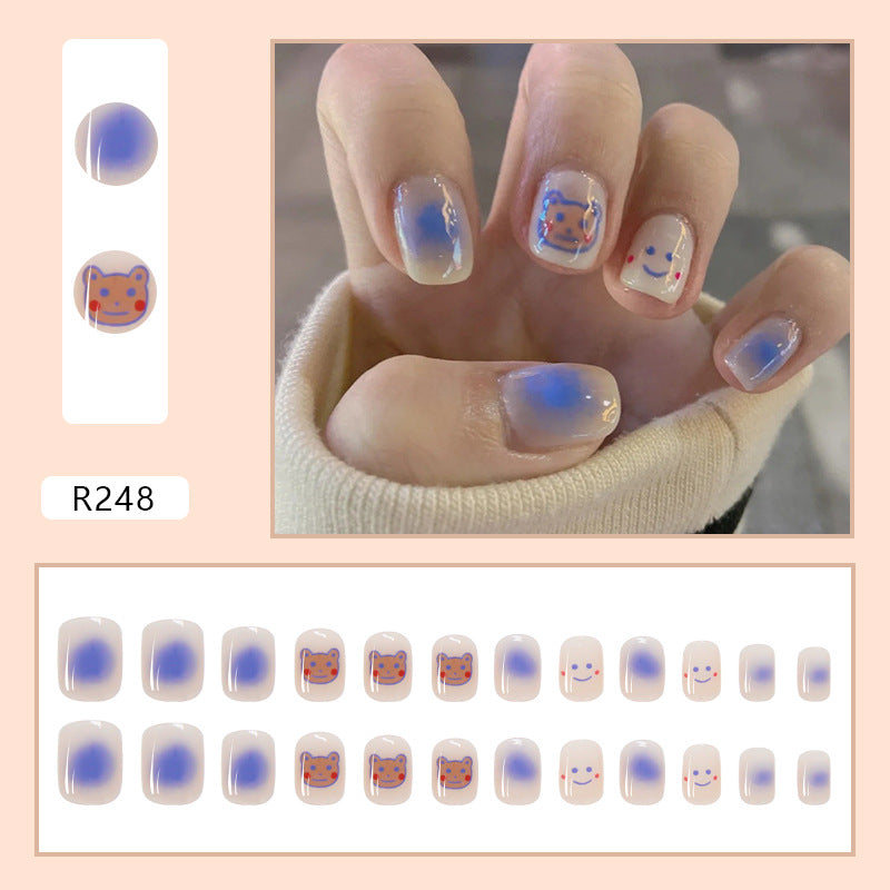 Pegatinas para uñas estilo ballet removibles