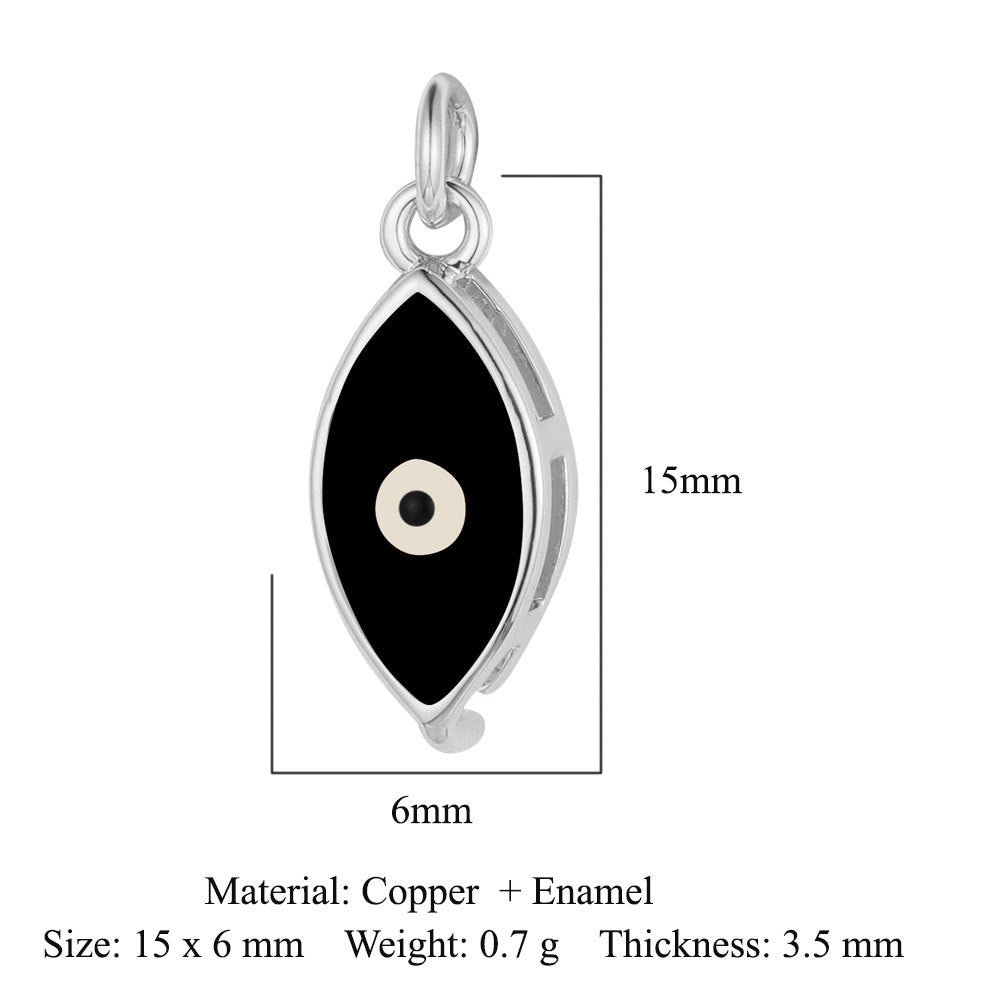 Sun Moon Stars Copper Zircon Eyes Palm Pendant