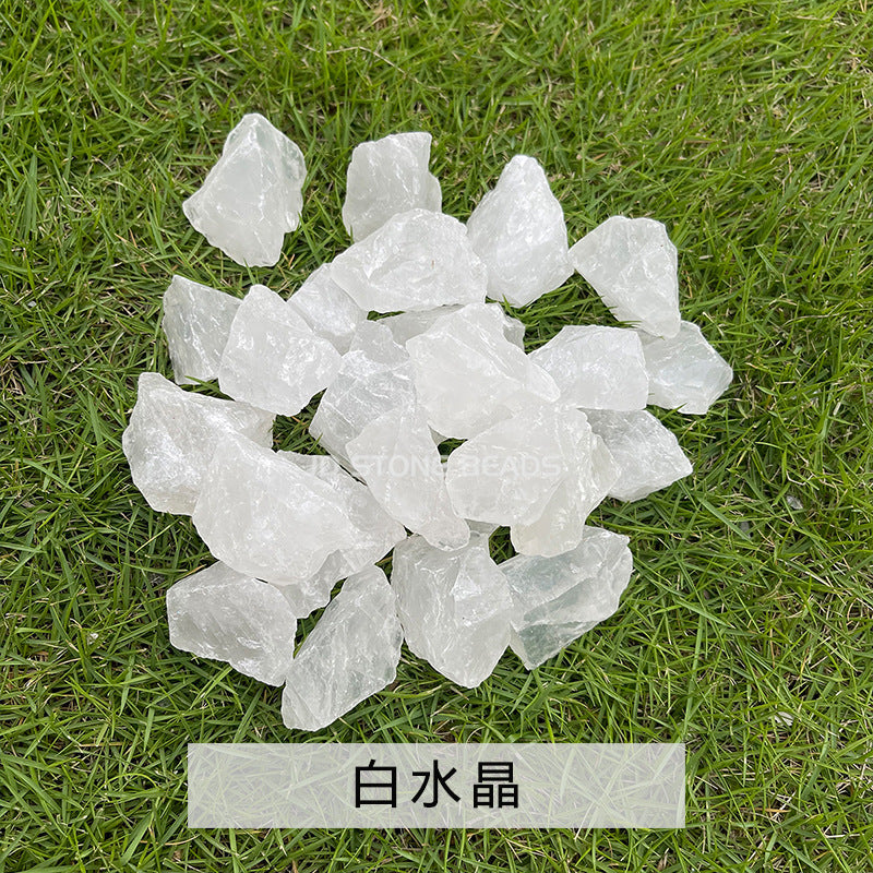 Rough crystal diffuser DIY jewelry