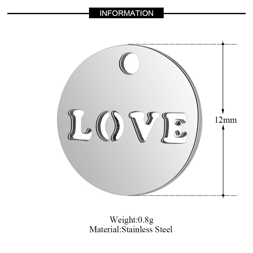 10 piezas/colgante de luna, estrella y sol con forma de corazón para yoga