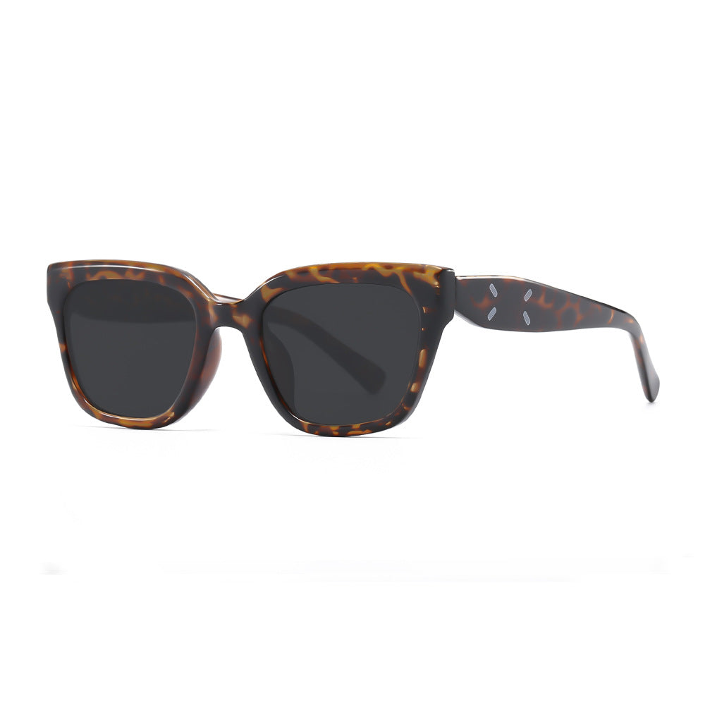 Oversized Face-Slimming Polarized UV Protection Sunglasses