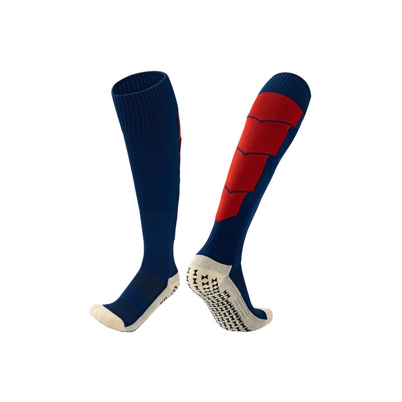 Student Mid-Calf Football Socks Gel-Point Anti-Slip
