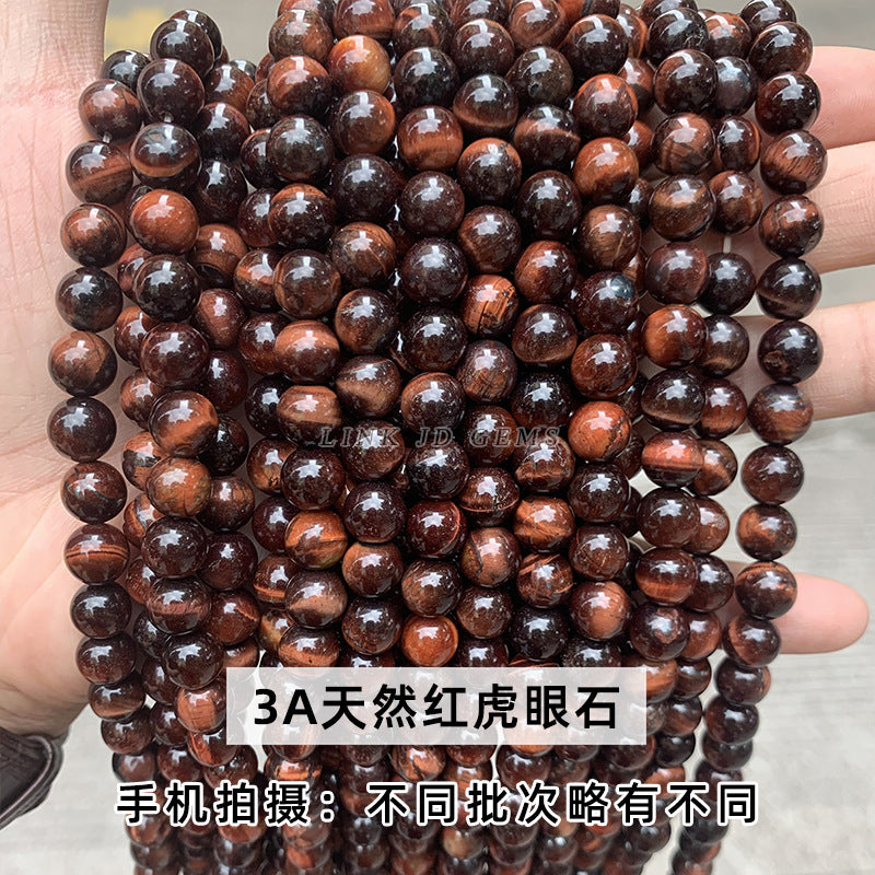 Tiger's eye stone loose beads jewelry accessories