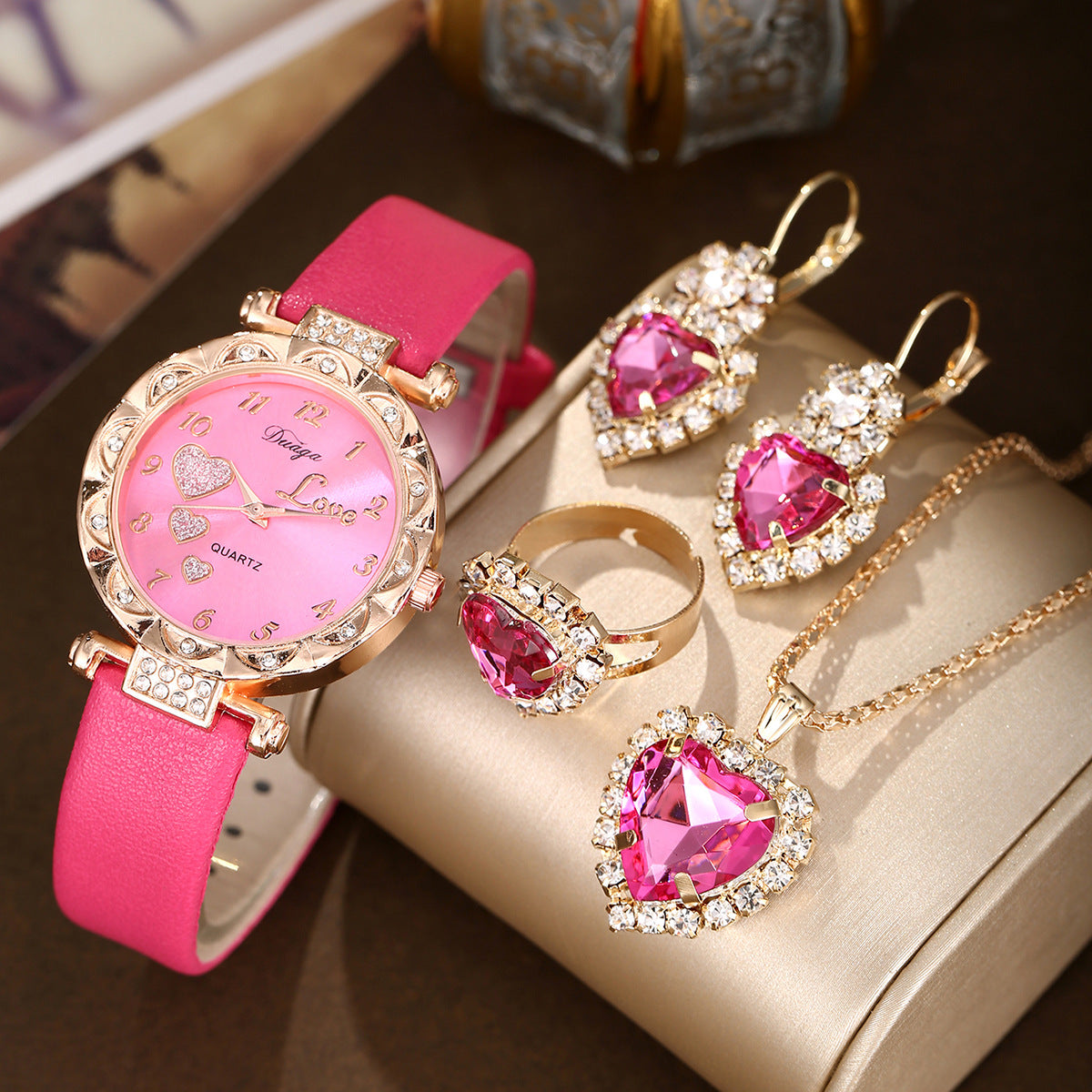 Watch big love peach heart set