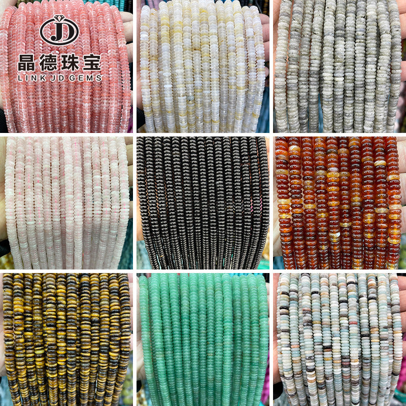 2 * 6Mm abacus beads disc loose beads