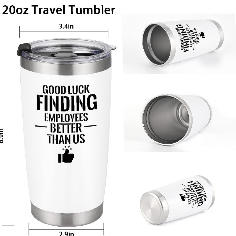 Stainless steel thermos cup sprayed 20oz coffee cup