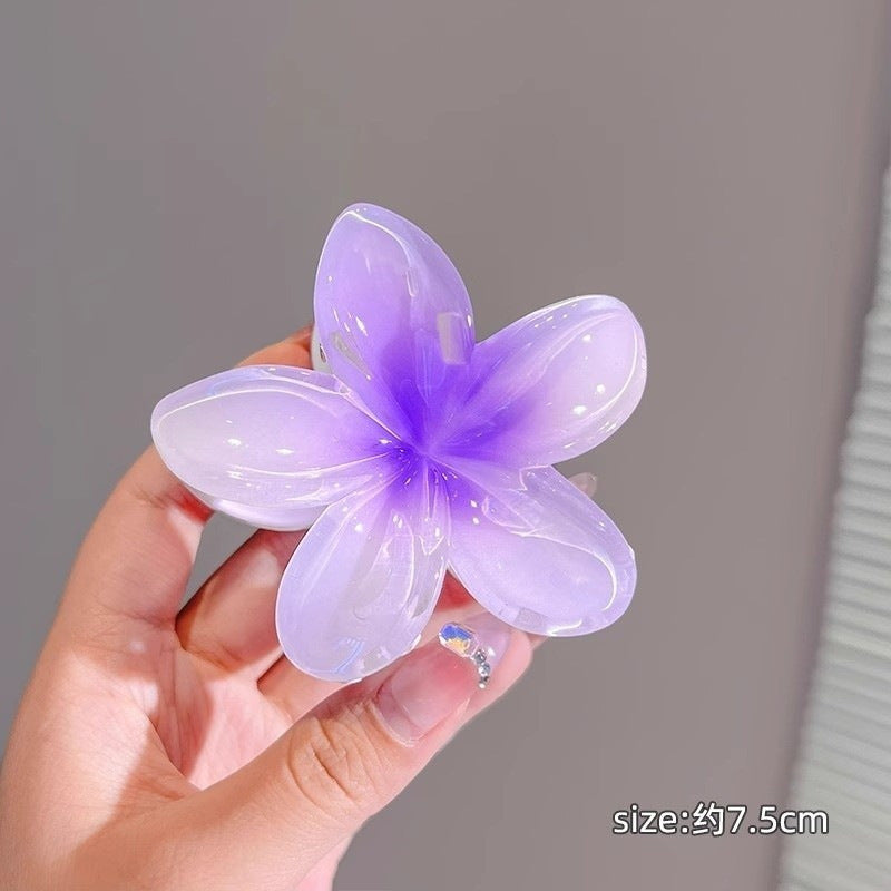 Accesorios para el cabello con forma de disco y horquilla con forma de flor