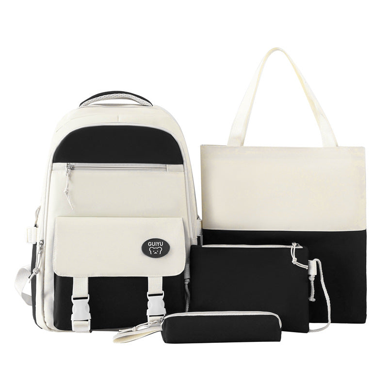 Waterproof backpack with large capacity, school bag