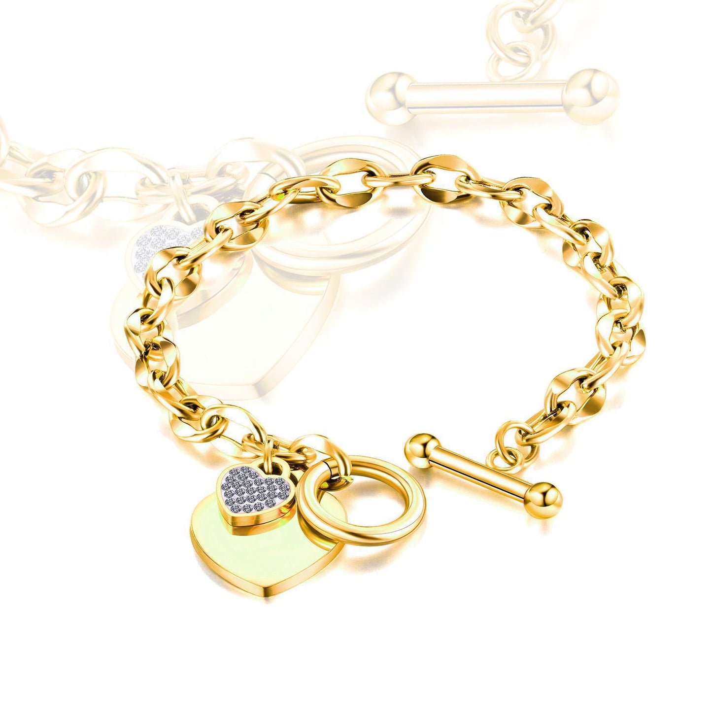 Titanium steel bracelet