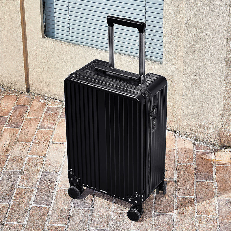 Rhein blue trolley case 24 inch suitcase