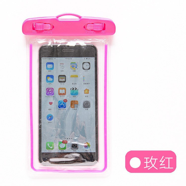 Waterproof bag for touch screen mobile phones