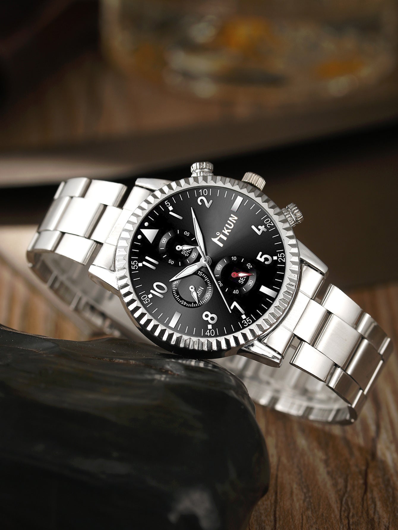 Men's Fashion Watch Bracelet Set