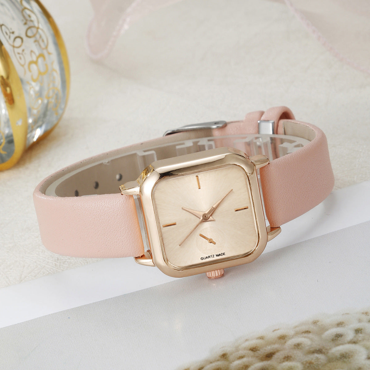 Watch Alloy Rhinestone Jewelry Set