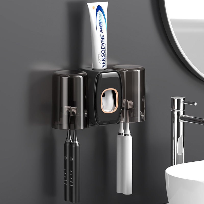 Wall-Mounted Smart Toothbrush Holder